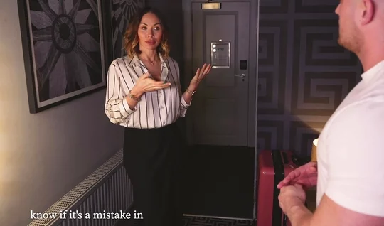 Russian woman invited a guy to bed to have sex